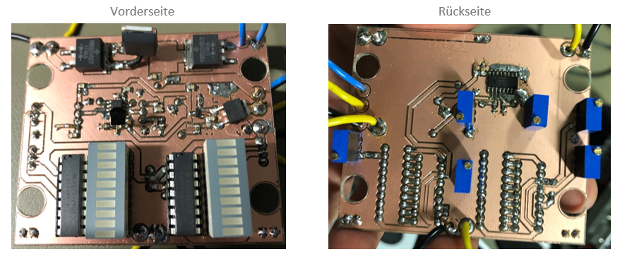 Abbildung 16: 1.Prototyp der Powerpanel-Platine