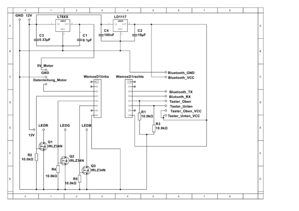 Schaltplan in Multisim