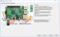 Abb. 9: Anschließen und Einschalten des Raspberry Pi