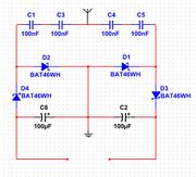 Energy Harvesting Schaltung