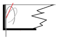 Abb. 8: Akkuschacht Lasche umbiegevorgang