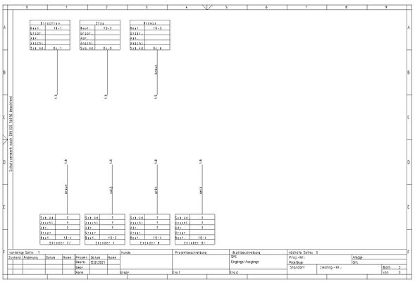 SEE Electrical 7 Stromlaufplan Seite 2 (Eingänge und Ausgänge der SPS) [5]