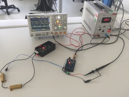 Abb.2: Versuchsaufbau zur Perimeterschleife