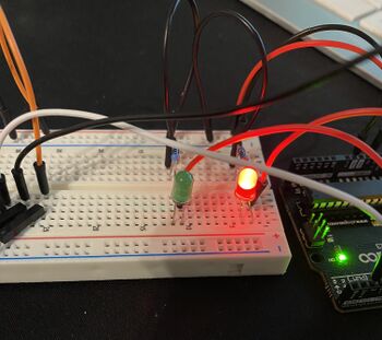 Abb. 15: Rote LED