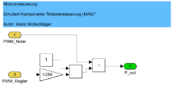 Subsystem Motoransteuerung