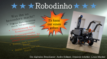 Werbeplakat Robodinho