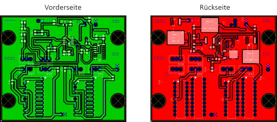 Abbildung 14: Platinenlayout der Powerpanel-Platine