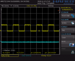 Stufensignal mit Stufenzeit 10ms [6]