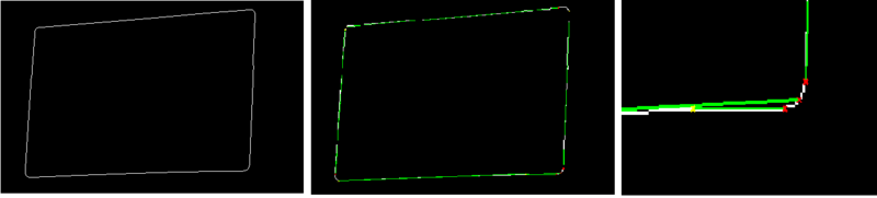 Kantenbild der RoI mit Linien
