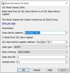 Block Parameter I2C Reader